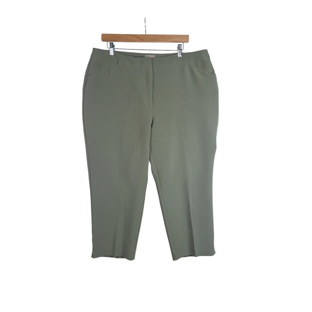 Chico's Ankle Length Pants size 2.5 (US‎ L) Green
